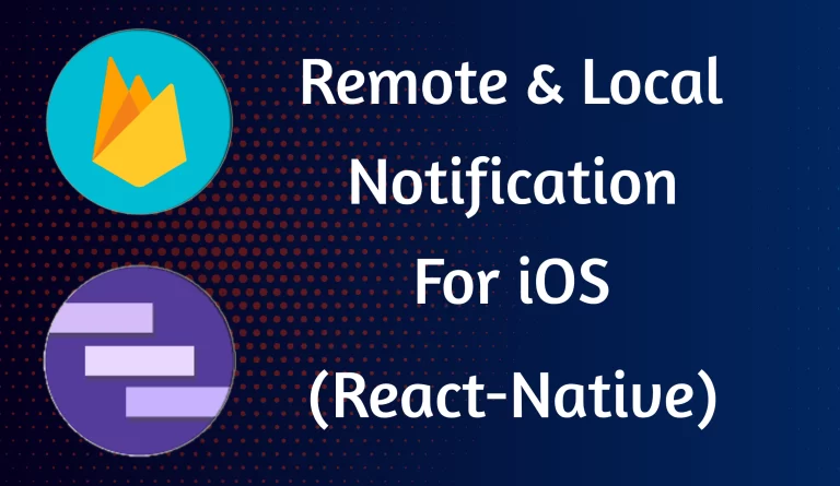 Remote And Local Notification React-Native (iOS)